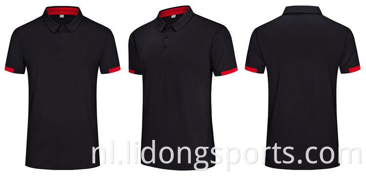 Heet verkopende heren Fashion Polo Shirt T-shirt T-shirt Casual Basic Golf Sport T-shirts